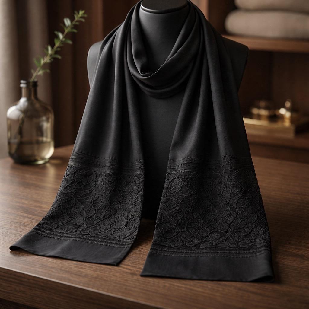 Marama Traditionala, neagra - Nadia