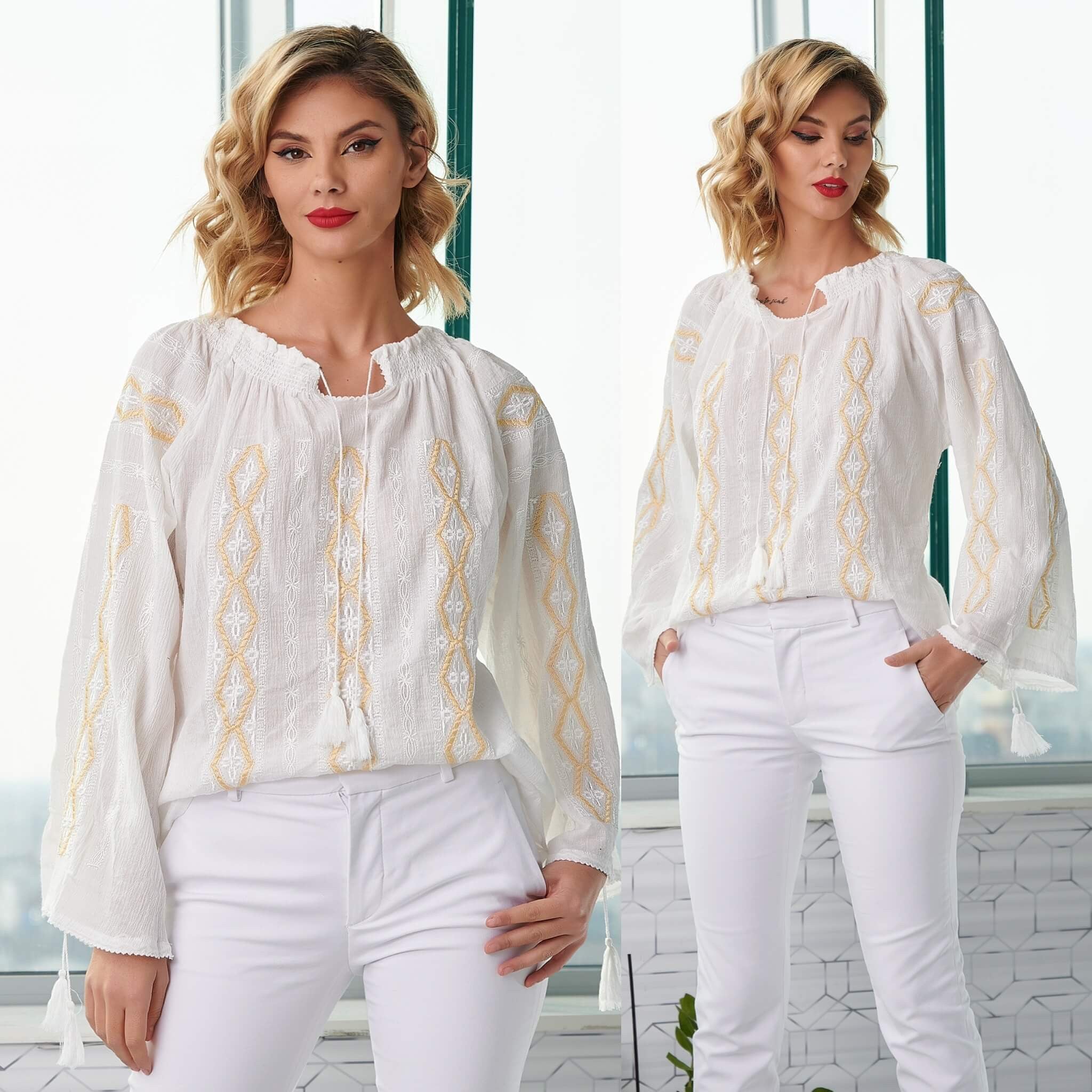 IE Traditionala cusuta cu matase - Laura auriu 02