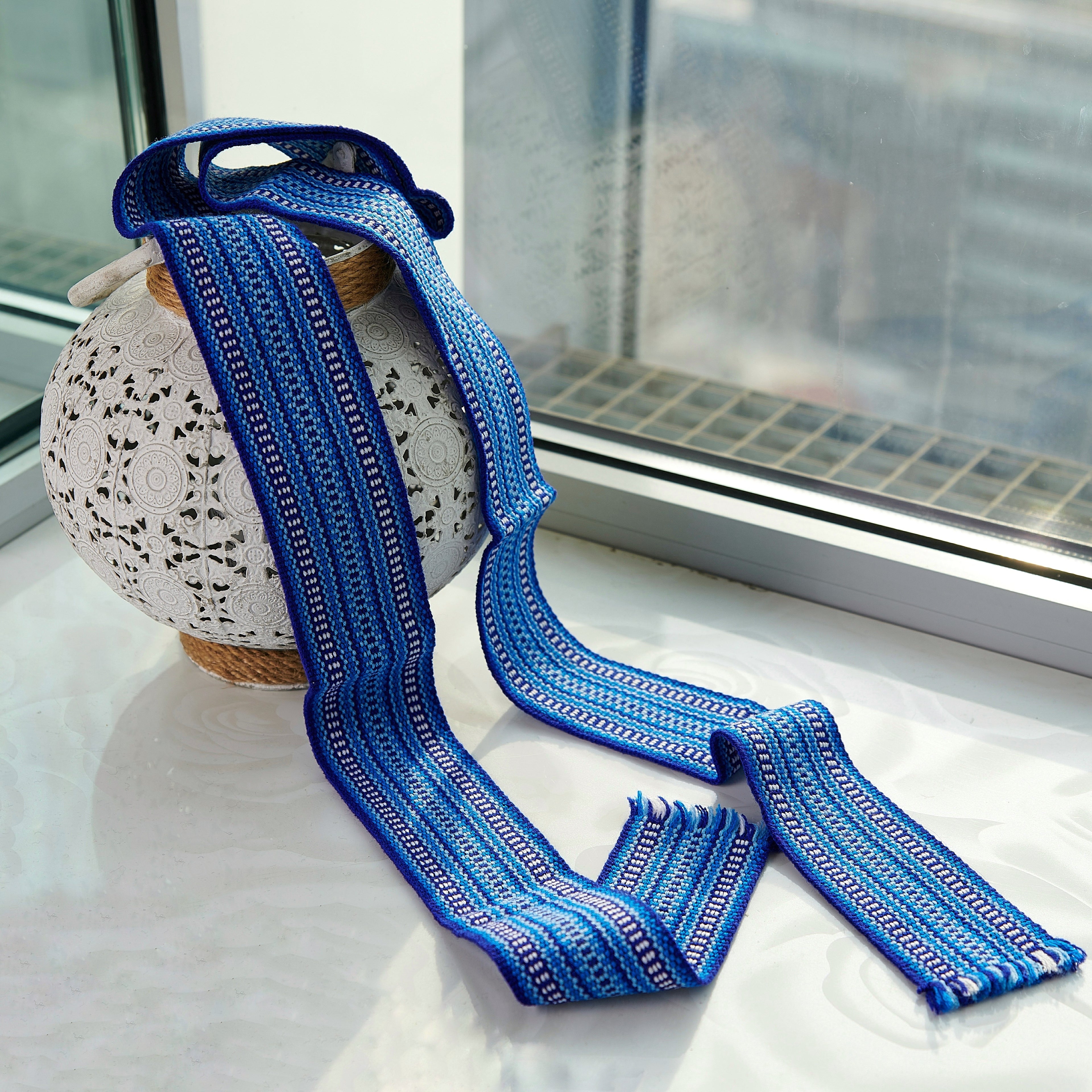 Brau tesut albastru - 01