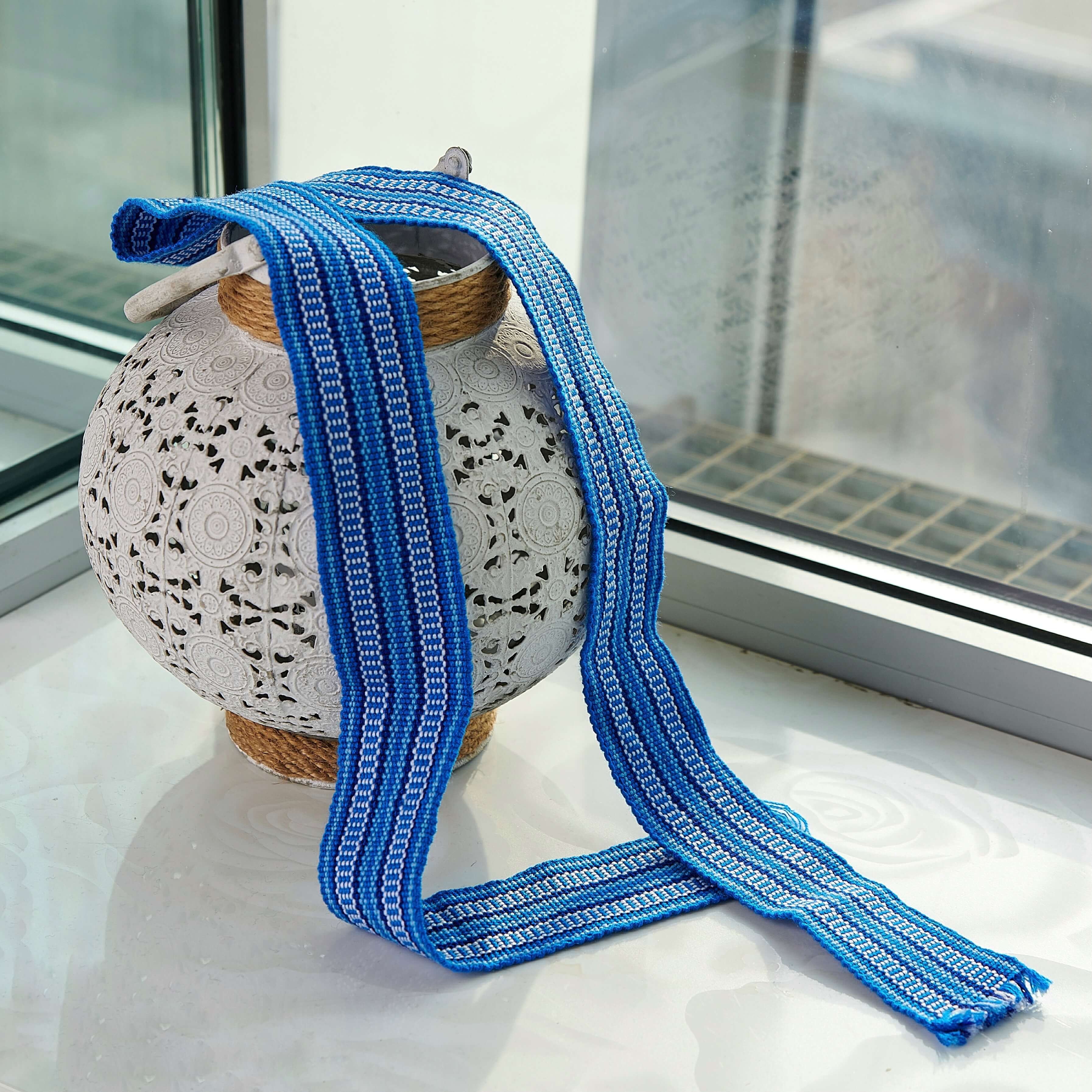 Brau tesut albastru - 04