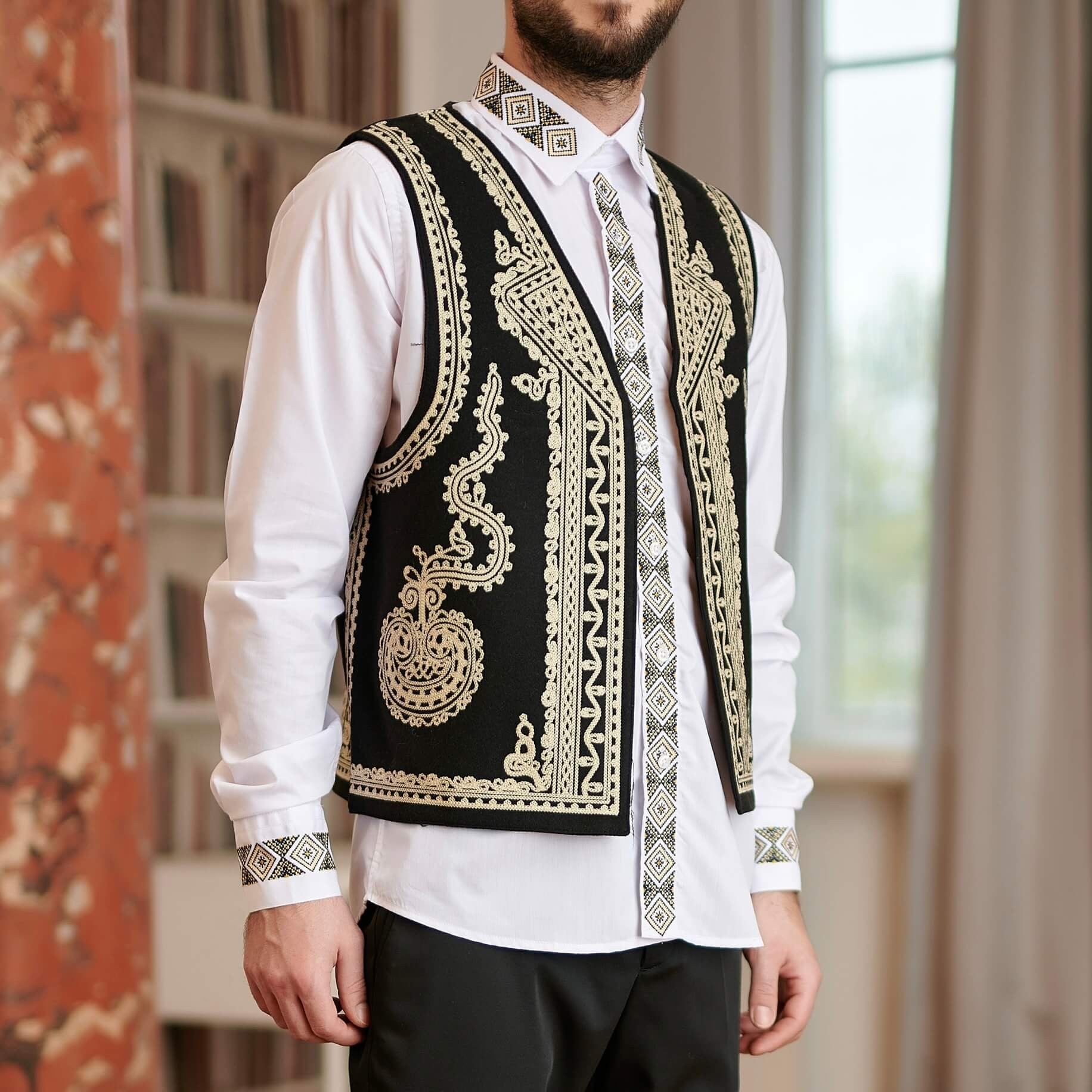 Vesta traditionala barbateasca - Mihai negru 02