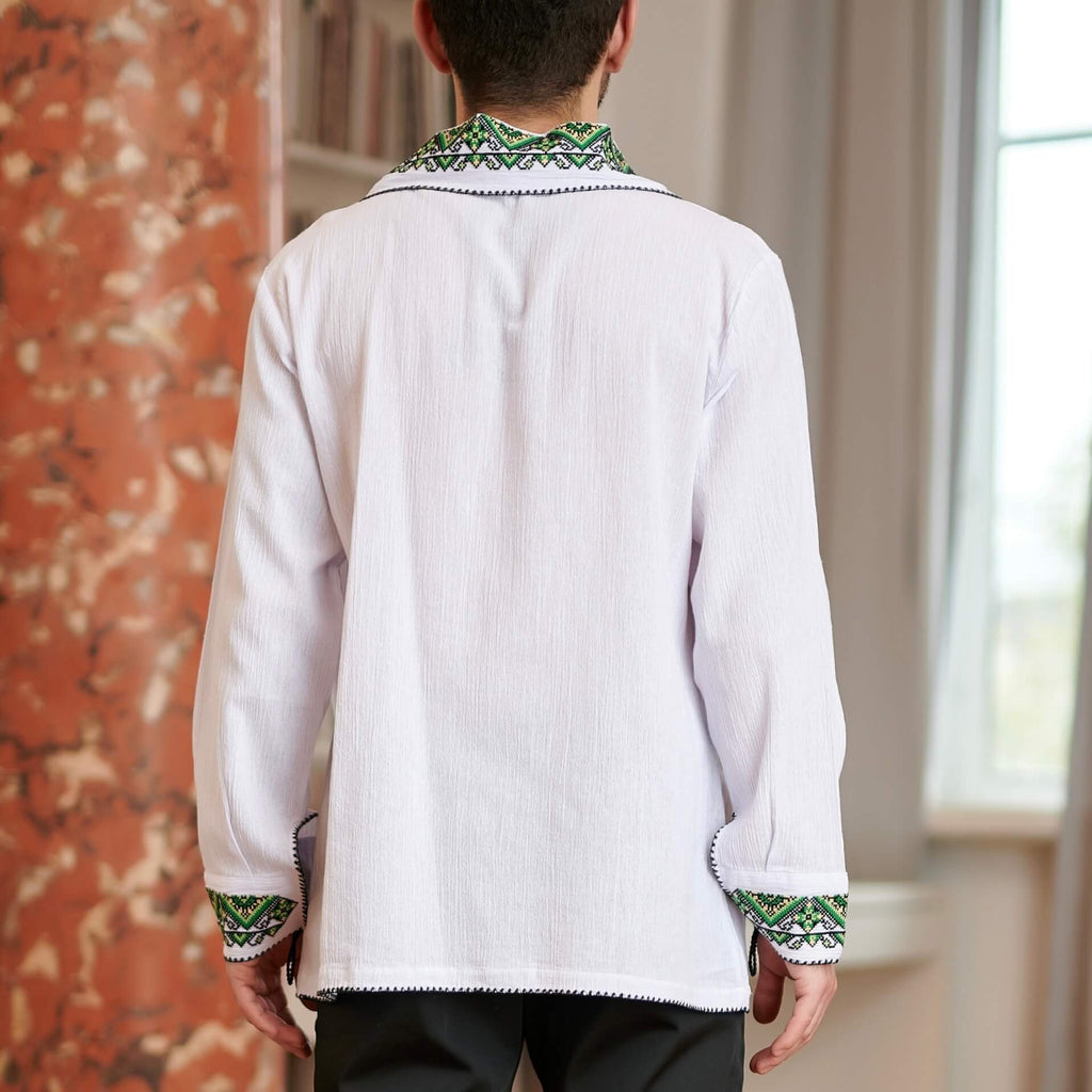 Camasa Nationala barbateasca - Olimpiu verde