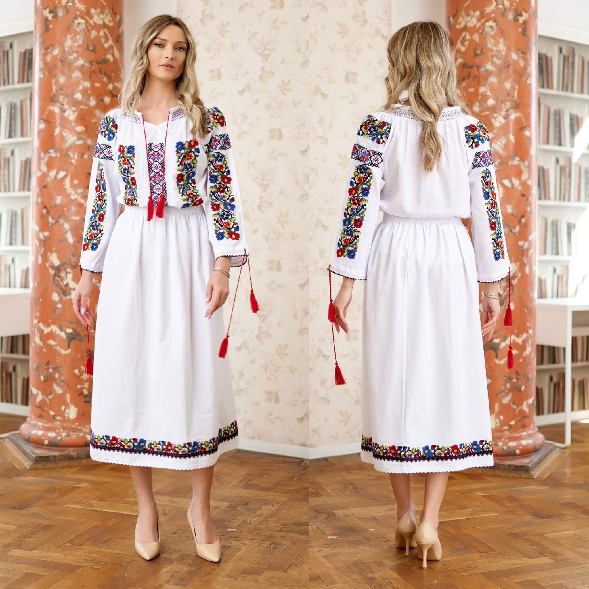 Set Traditional format din IE si fusta - Madalina