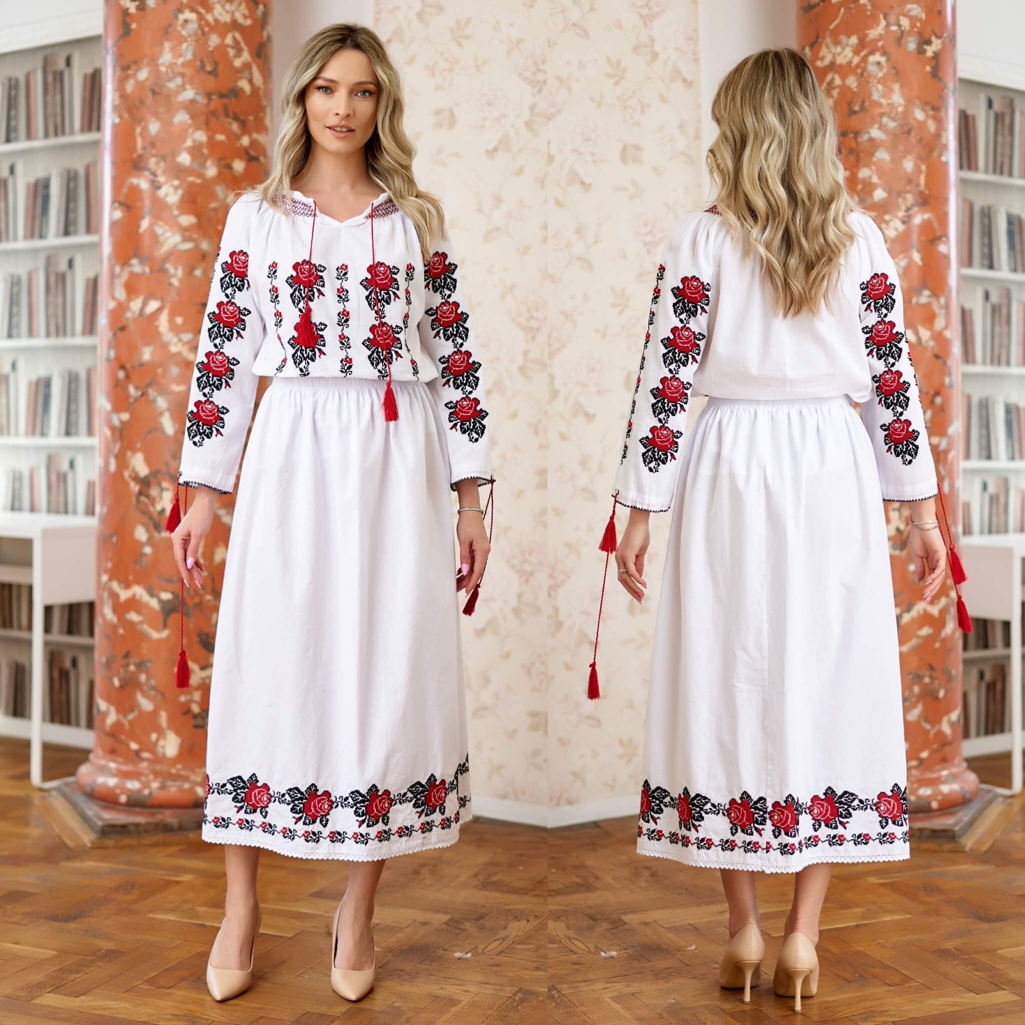 Set Traditional format din IE si fusta - Florentina