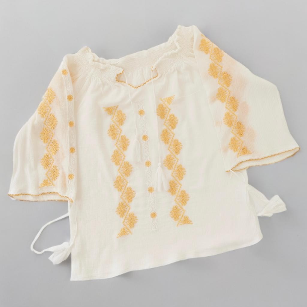 IE Traditionala fetite - Bianca auriu