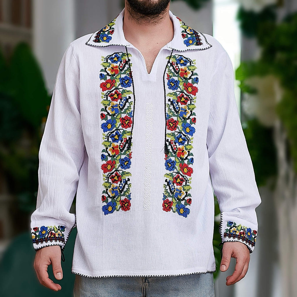 Camasa Traditionala Barbateasca - Madalin