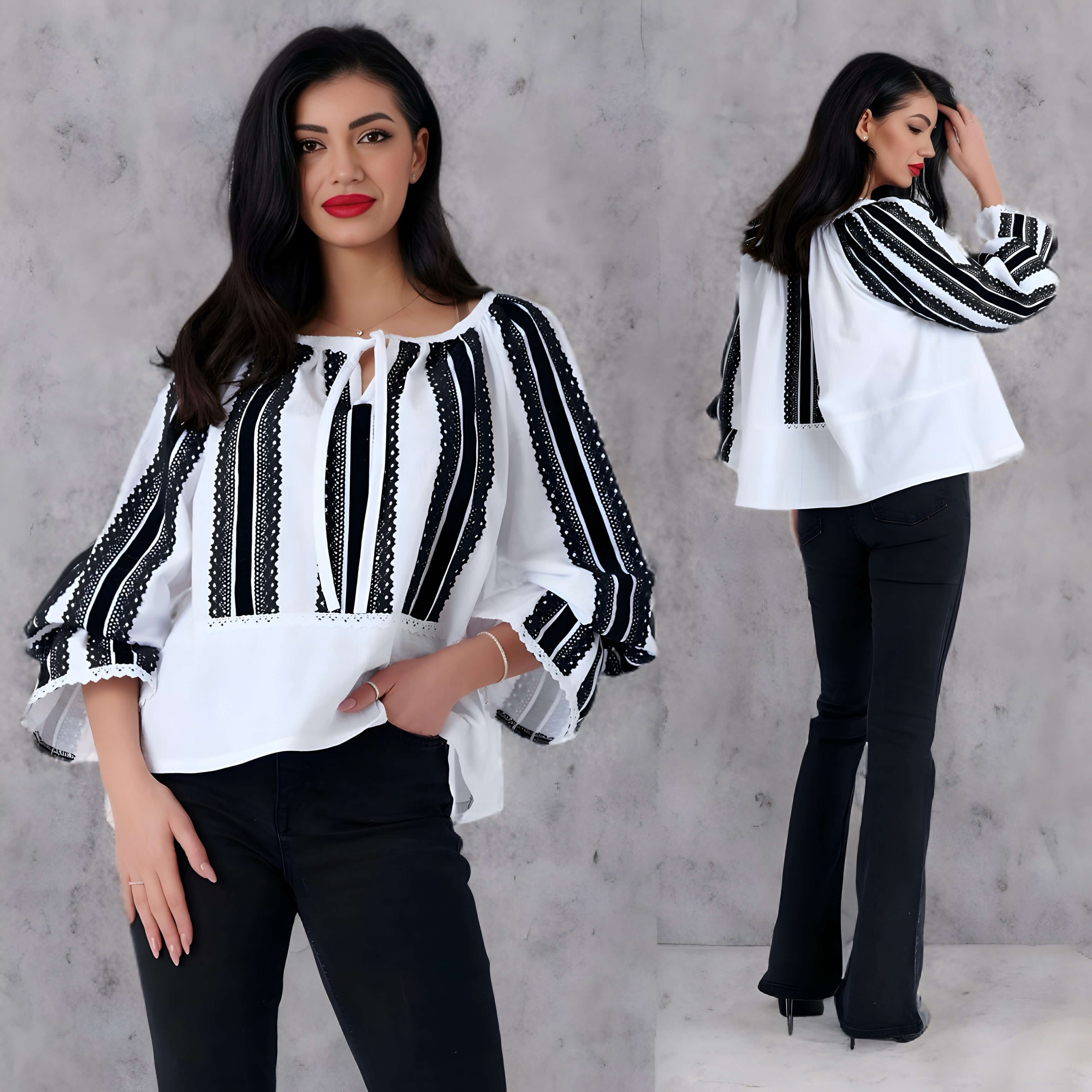 IE Nationala, moderna din panza de in - Sabina 03