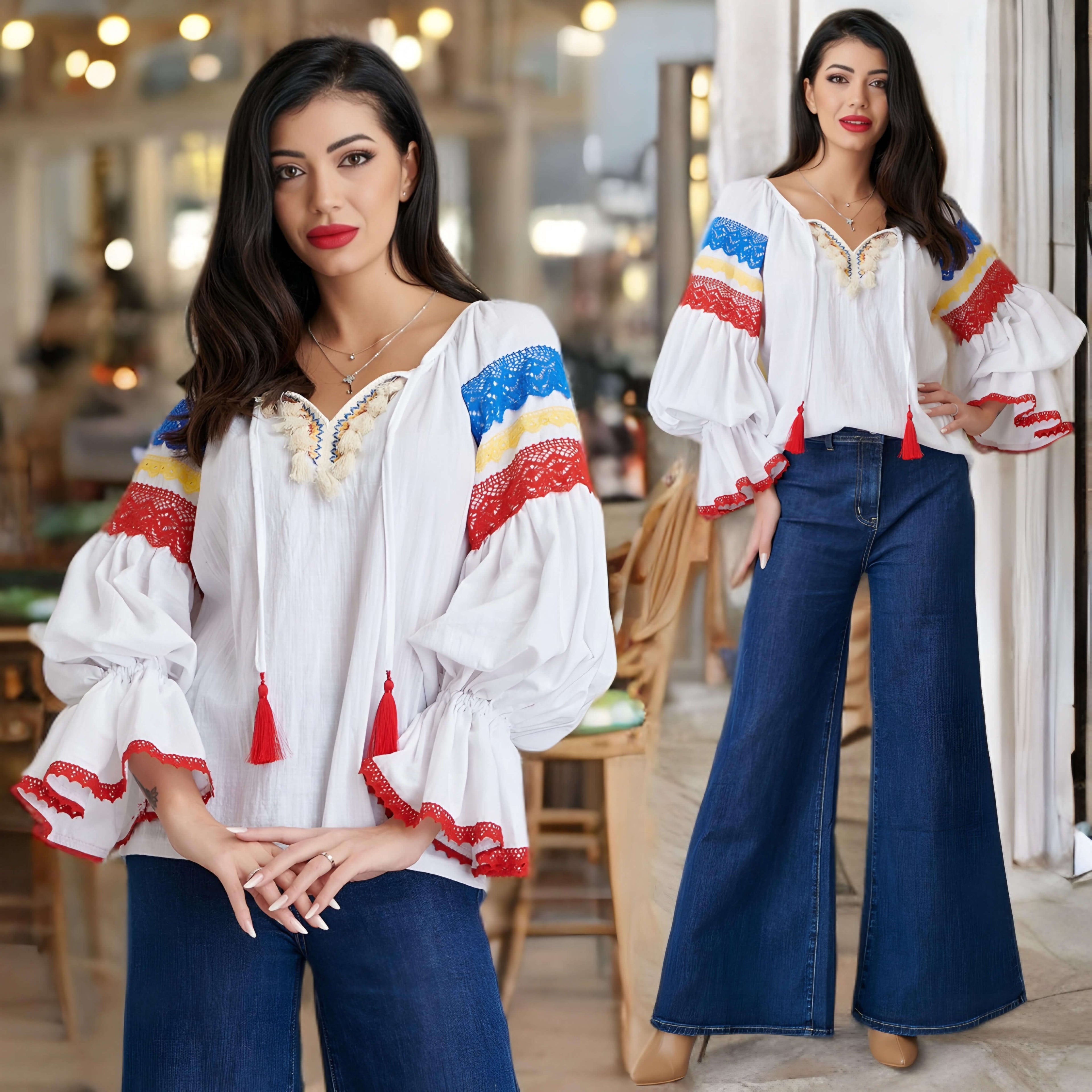 IE Nationala alba din panza de casa - Tricolor 02