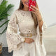 Bluza crosetata din macrame - Carla crem