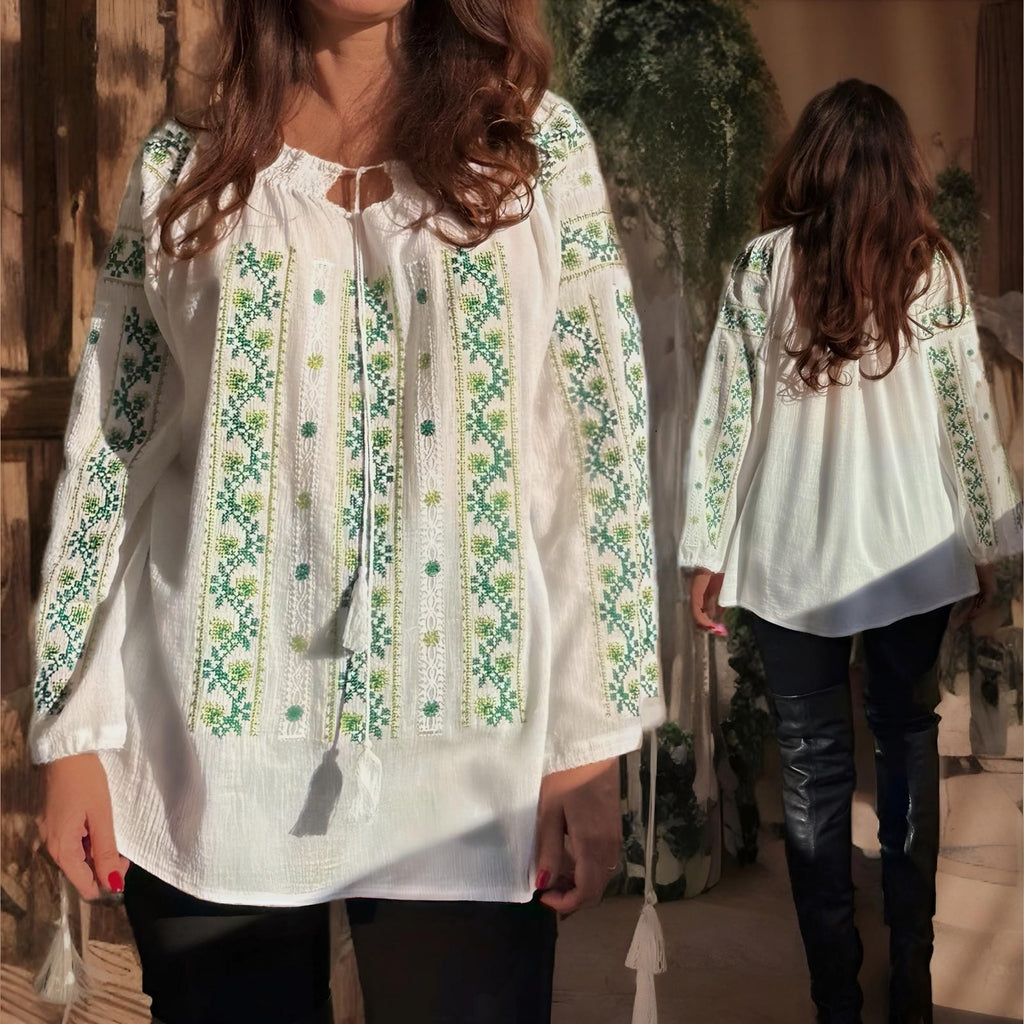 IE Traditionala cu maneca lunga - Anamaria verde 03