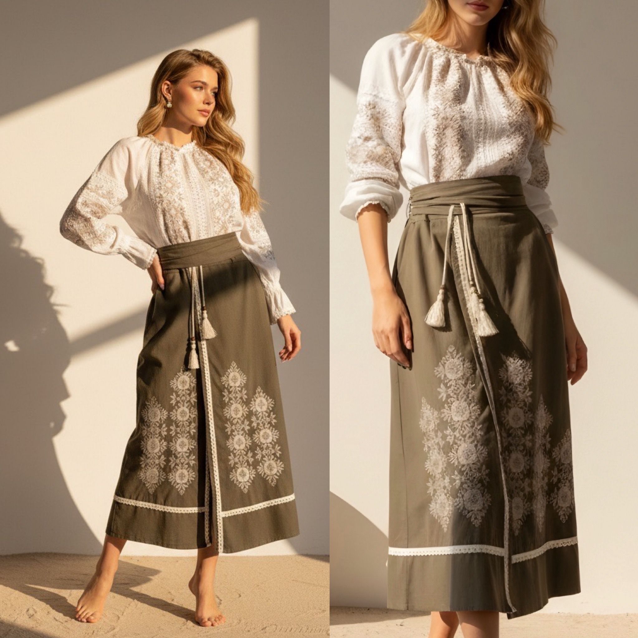 Set, Costum Popular Traditional 3 piese - Monica