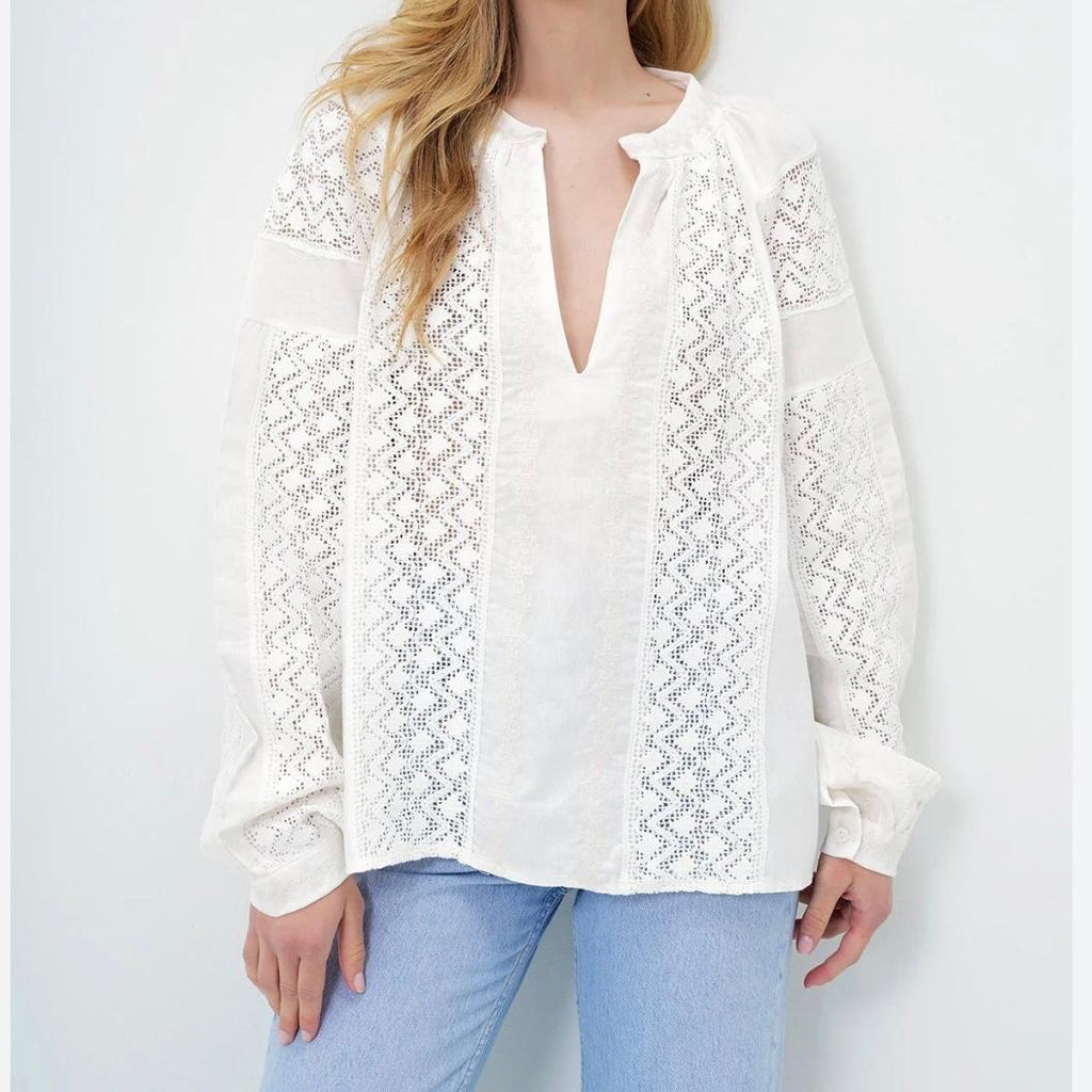 Bluza tip ie alba - Alma