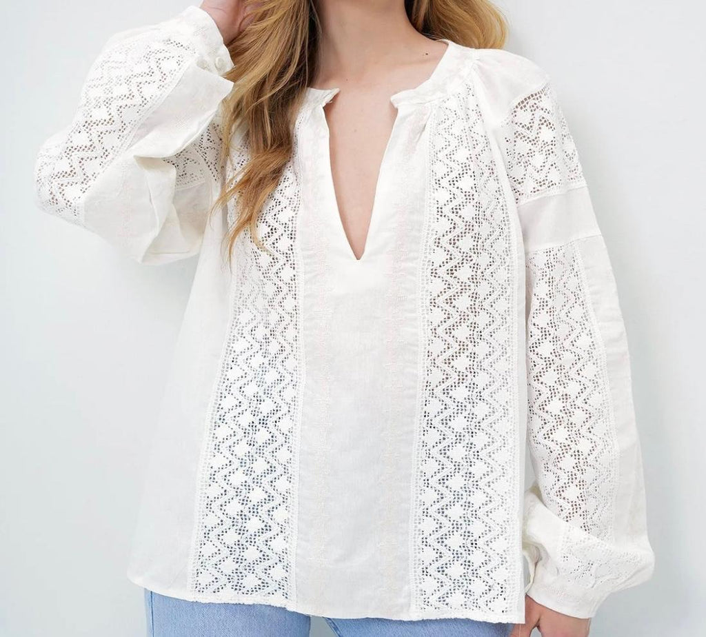 Bluza tip ie alba - Alma