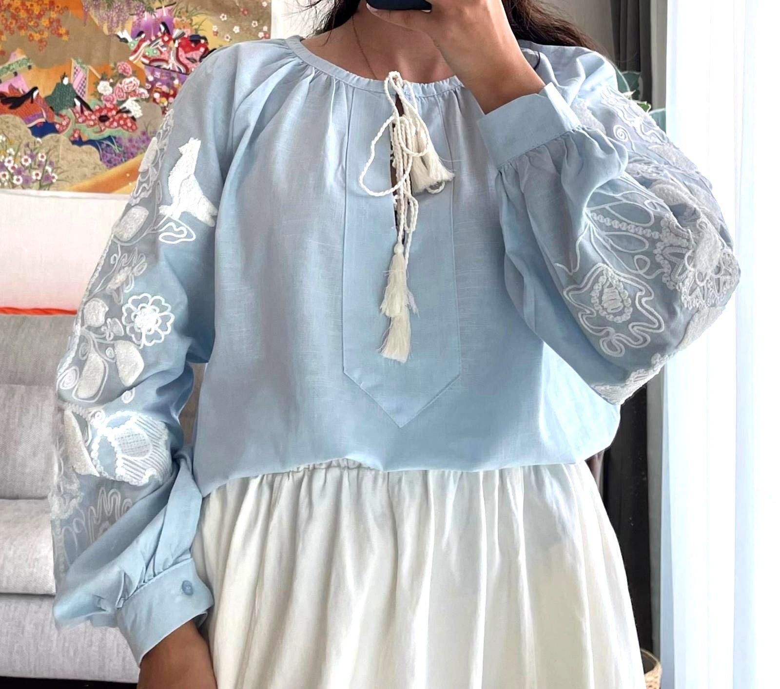 IE Nationala, moderna cu broderie - Lavinia