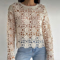 Bluza crosetata din macrame - Aura