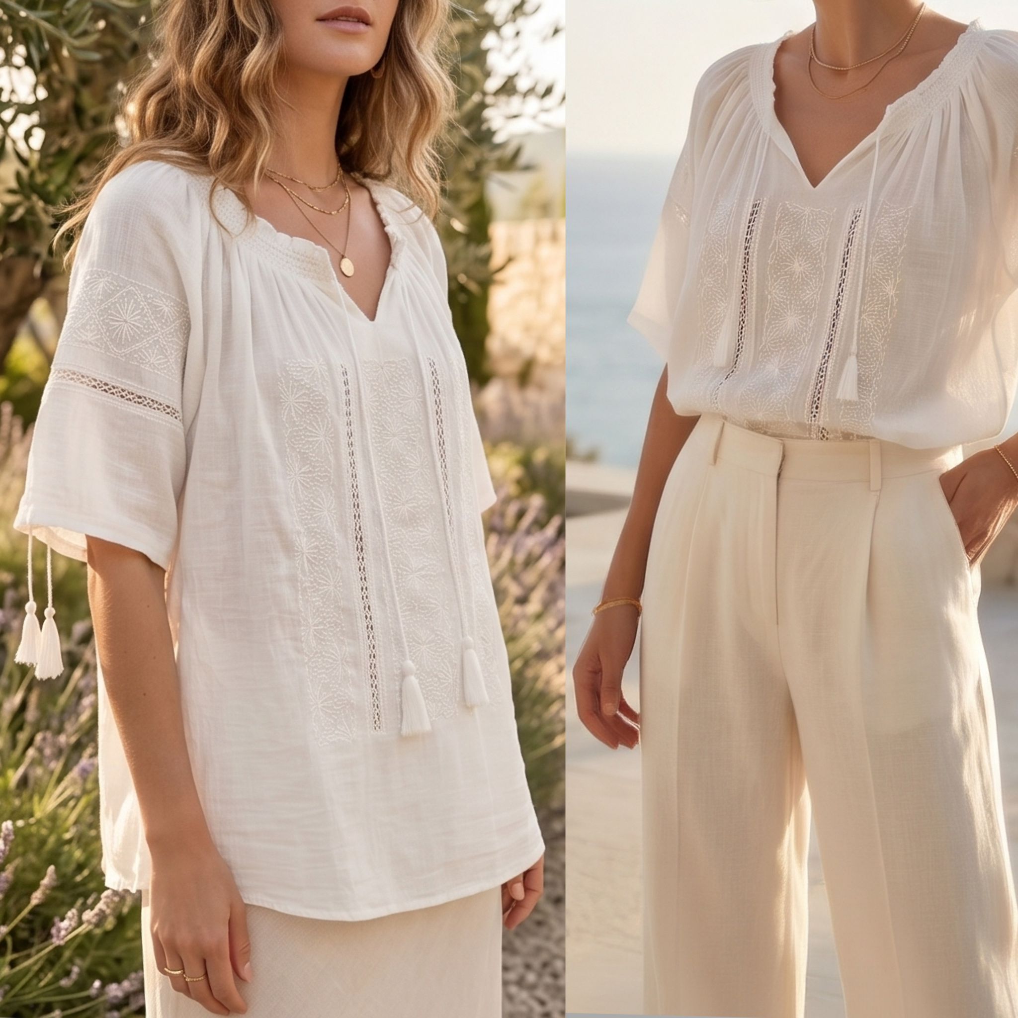 IE Traditionala cu maneca scurta, cusuta cu matase - Alma 22